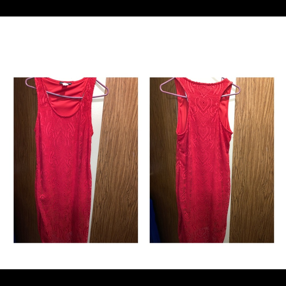 Red Racerback Dress